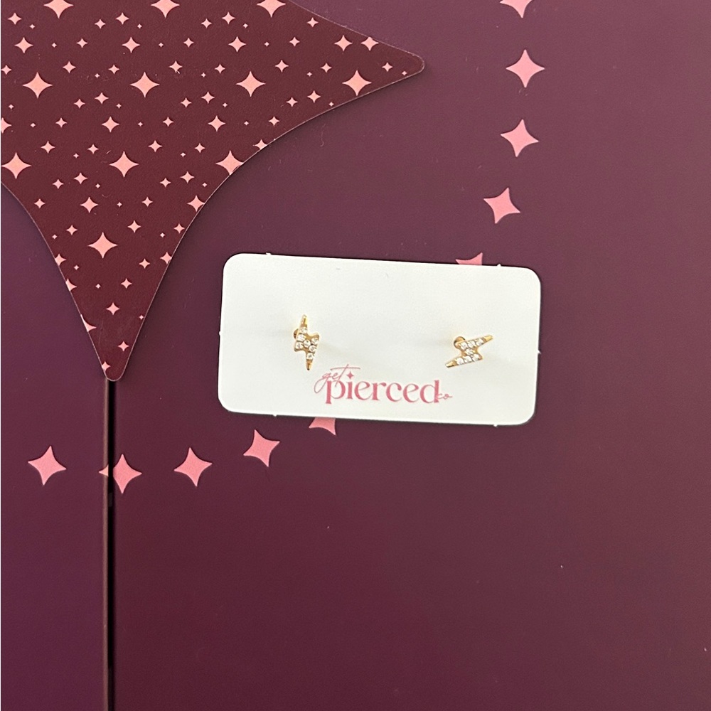 NEW Flat back studs | get pierced co | from advent calendar